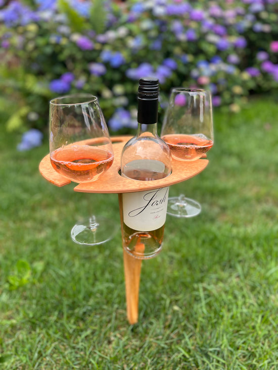 Collapsible Outdoor Wine Table