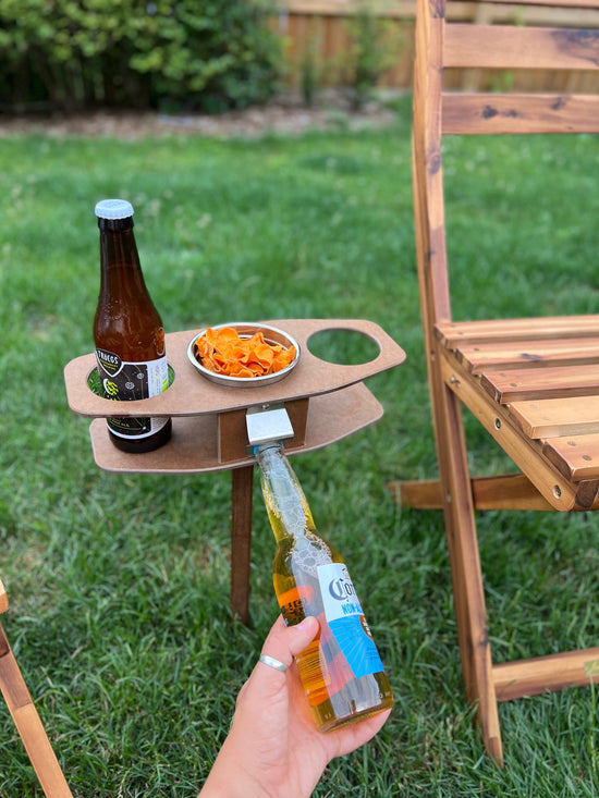 Collapsible Outdoor Beer Table