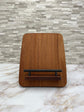 Handcrafted Cookbook Holder - American Mahagony