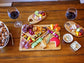 Wine & Appetizer Plate Set of 4 - Organic Bamboo