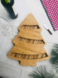 Seasonal Christmas Tree Serving Board - Organic Bamboo
