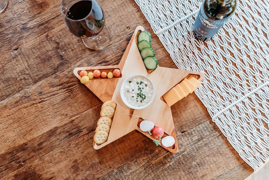 Star I Charcuterie Board - American Birch