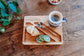 Coffee Break Tray - American Hickory