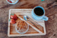 Coffee Break Tray - American Hickory