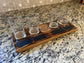 Handcrafted Toasted White Oak Beer Flight - Personalized