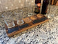 Handcrafted Toasted White Oak Beer Flight - Personalized