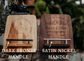 Handcrafted Cookbook Holder - American Mahagony