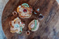 Tulip Flower Charcuterie Board - American Birch