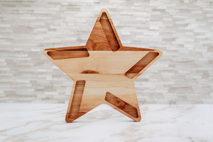 Star I Charcuterie Board - American Birch
