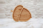 Acorn Nut and Fruit Tray - American Hickory