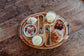 Breakfast For Two Serving Tray - American Hickory