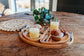 Breakfast For Two Serving Tray - American Hickory