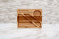 Tea Time Tray - American Hickory